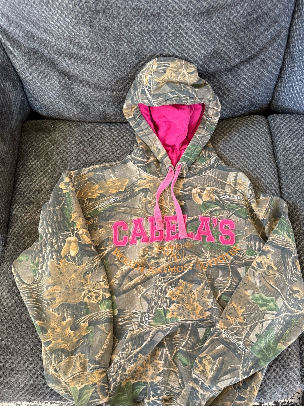 Cabela's Women’s Hoodie with Pink Lining